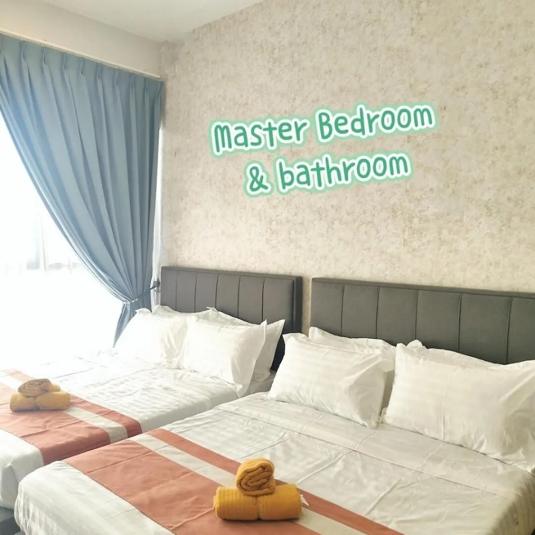 16Johor, Nearciq, Danga Bay Free Parking 3Br 15Pax Lägenhet Johor Bahru Malaysia