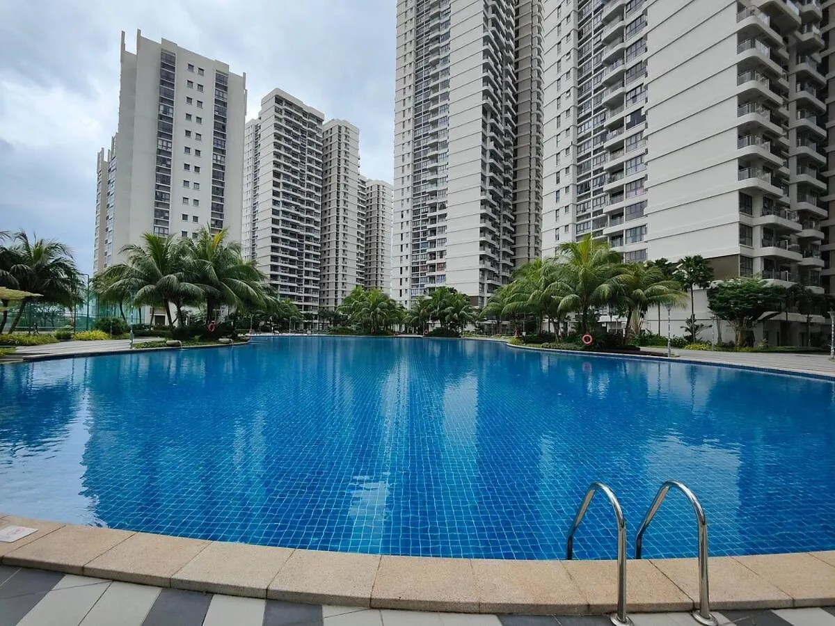16Johor, Nearciq, Danga Bay Free Parking 3Br 15Pax Lägenhet Johor Bahru 0*,  Malaysia