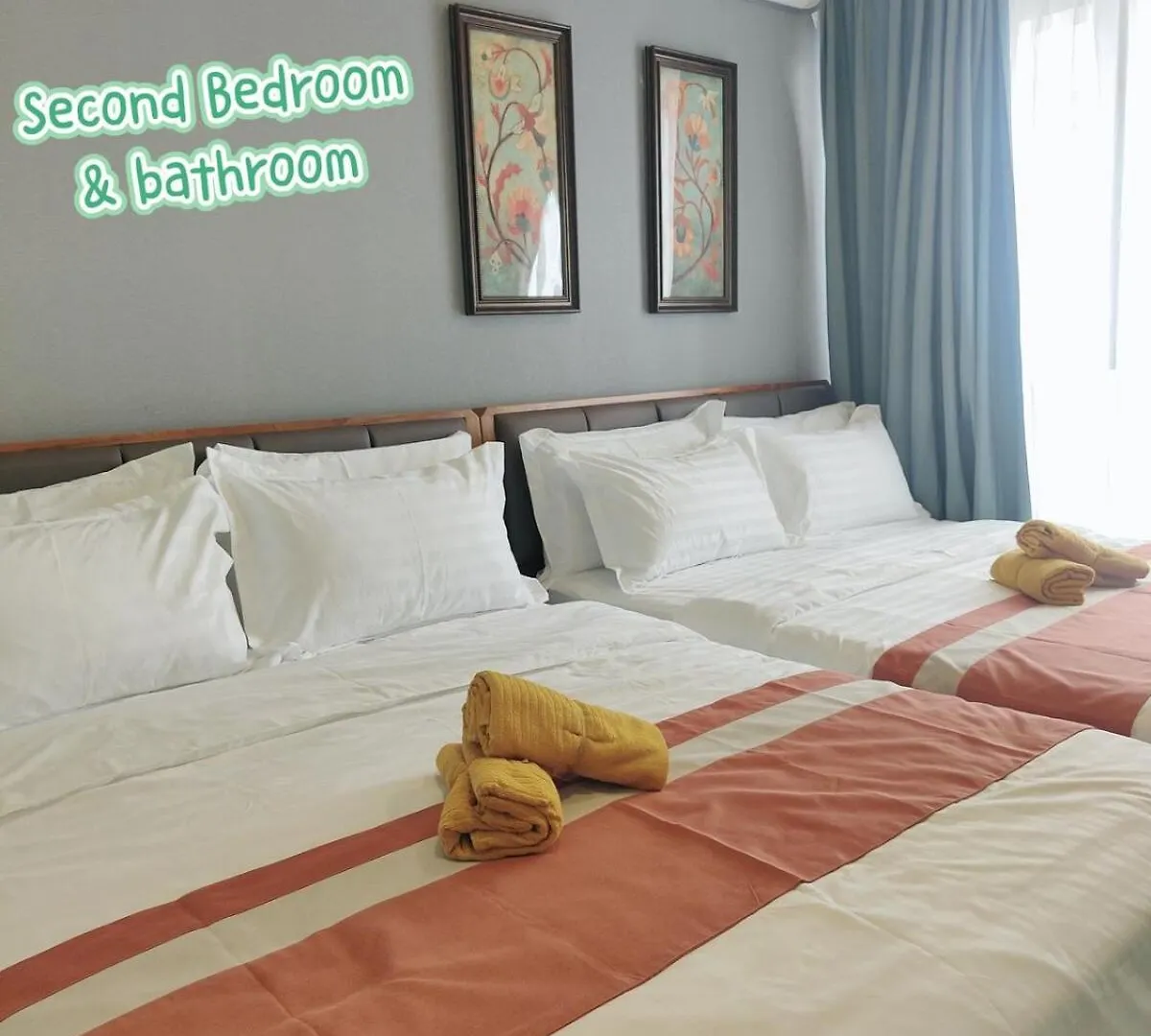 16Johor, Nearciq, Danga Bay Free Parking 3Br 15Pax Lägenhet Johor Bahru Malaysia