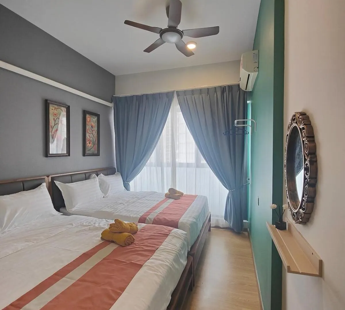 16Johor, Nearciq, Danga Bay Free Parking 3Br 15Pax Lägenhet Johor Bahru